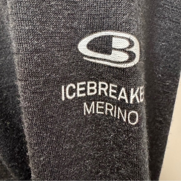 Icebreaker Merino Bodyfit 200 Long Sleeve 1/4 Zip Sweater Size Small Outdoor - Picture 7 of 12
